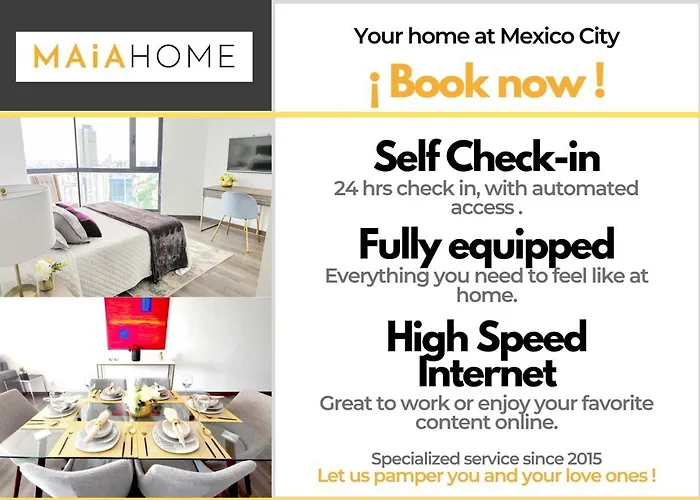 Appartement Conchita 6 Maiahome Modern In Condesa 1br Mexico